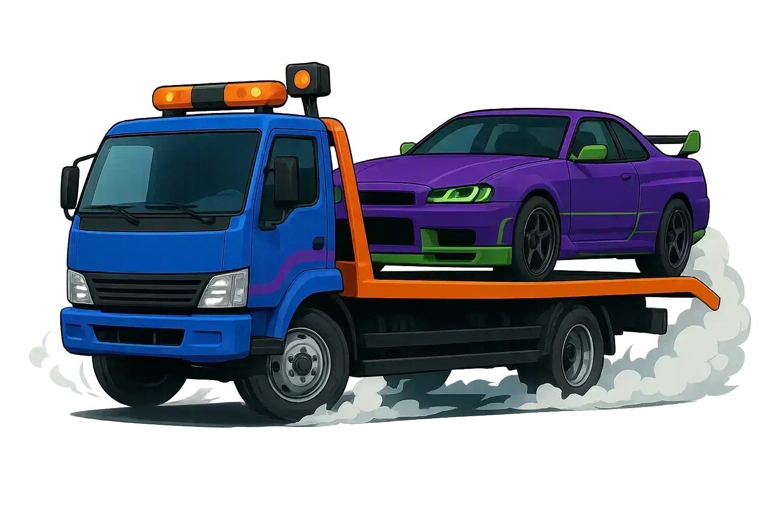 Panneau affichant les horaires du service de remorquage auto à Marseille
